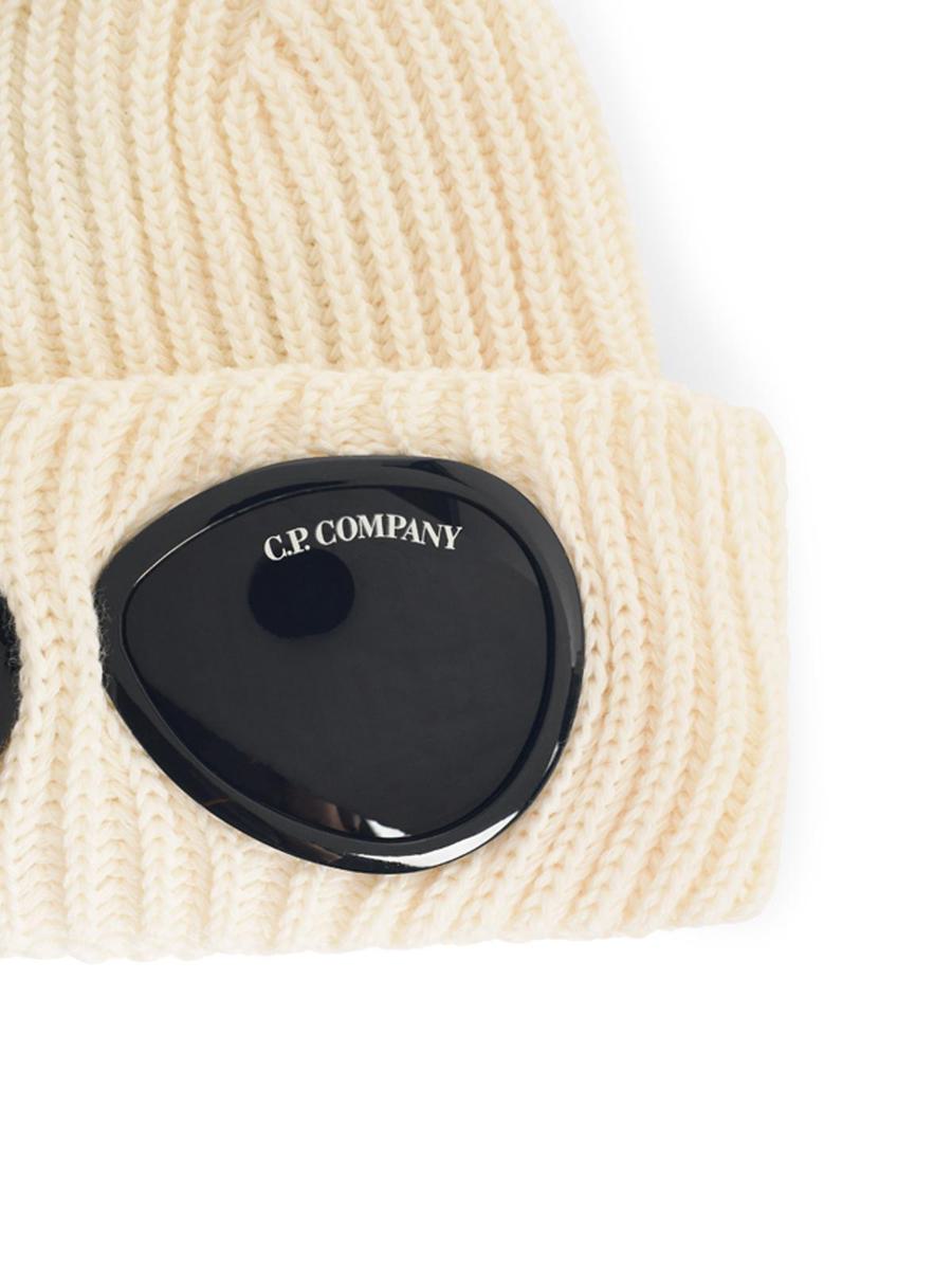 CP Company Krämfärgad Merinoullmössa
