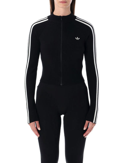 Adidas Originals Adicolor 3-Stripes Slim Stickad Träningströja