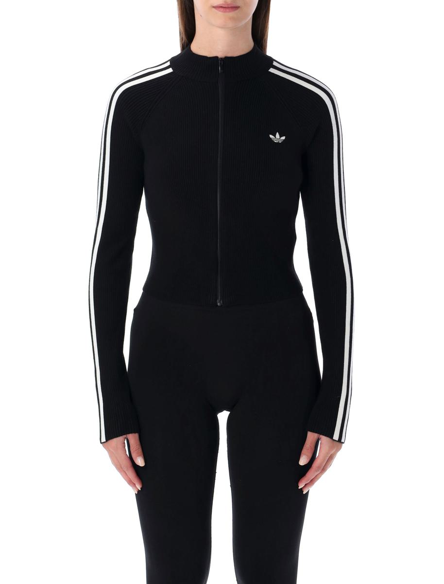 Adidas Originals Adicolor 3-Stripes Slim Stickad Träningströja