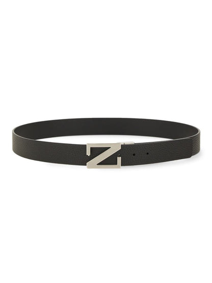 Zegna vändbart bälte med monogram "Z"-spänne