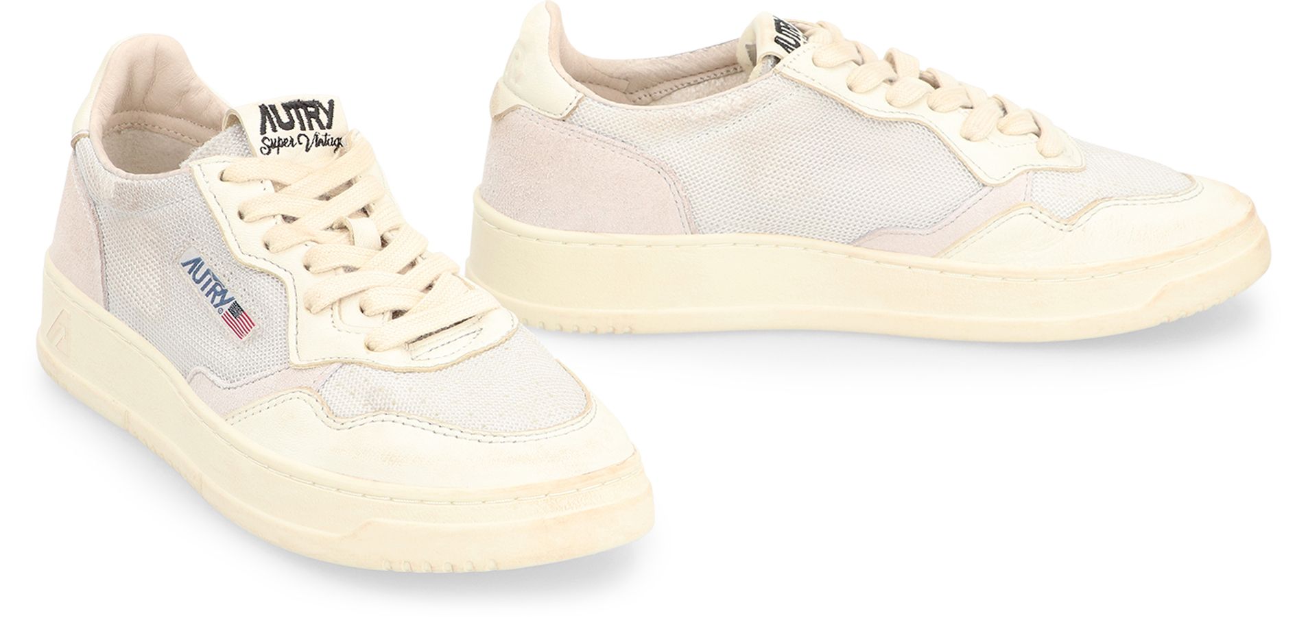 Autry Medalist Super Vintage låga sneakers