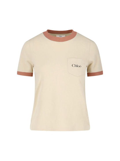 Chloé T-shirts och pikétröjor