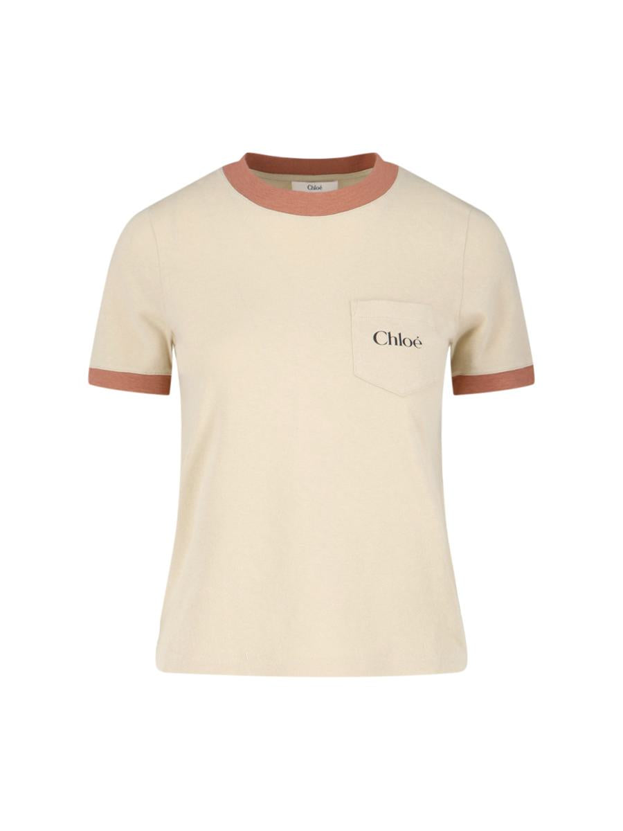 Chloé T-shirts och pikétröjor