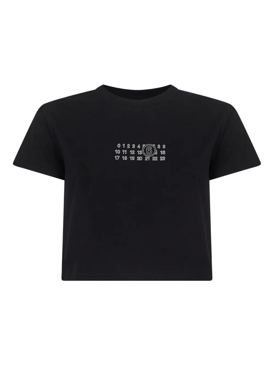 MM6 Maison Margiela – Kort t-shirt med siffror