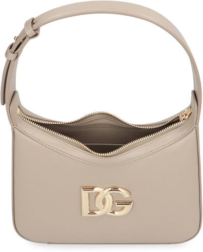 Dolce &amp; Gabbana 3.5 läderaxelväska
