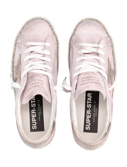 Golden Goose Super-Star Dam Sneakers Rosa Glitter