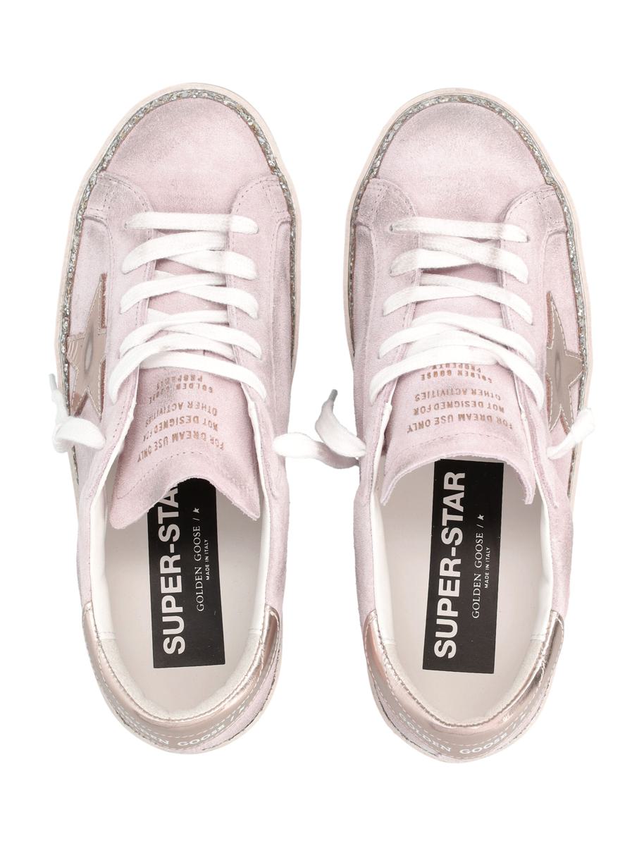 Golden Goose Super-Star Dam Sneakers Rosa Glitter