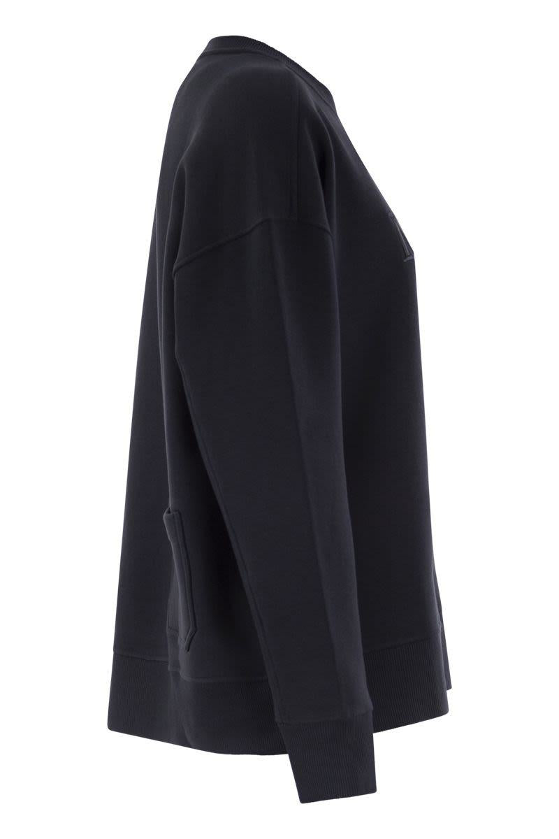 Max Mara Monza - Bomullströja med logotyp