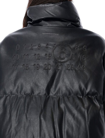 MM6 Maison Margiela Broderad Pufferjacka