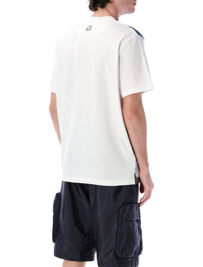 Moncler Genius tryckt bomulls-T-shirt