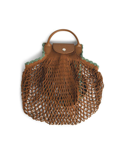 Longchamp 'L Le Pliage' Tobaksväska i Canvas