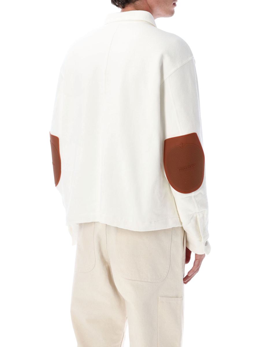 Stone Island stickad bomullscoachjacka