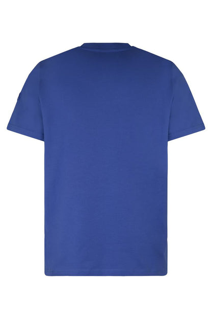 Moncler bomulls-t-shirt med rund hals