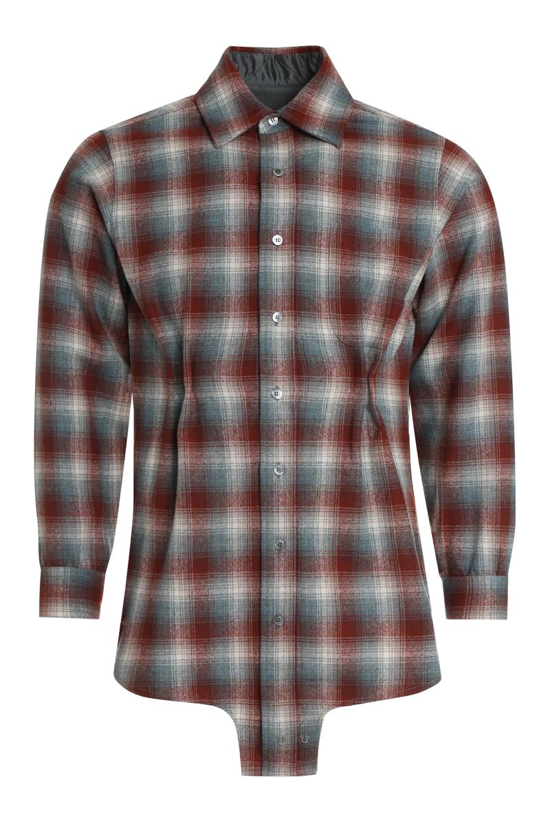 Maison Margiela Maison Margiela X Pendleton - Rutig ullskjorta