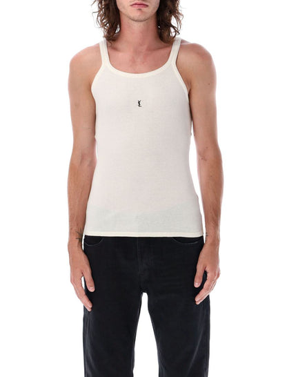 Linne med Saint Laurent-logotyp