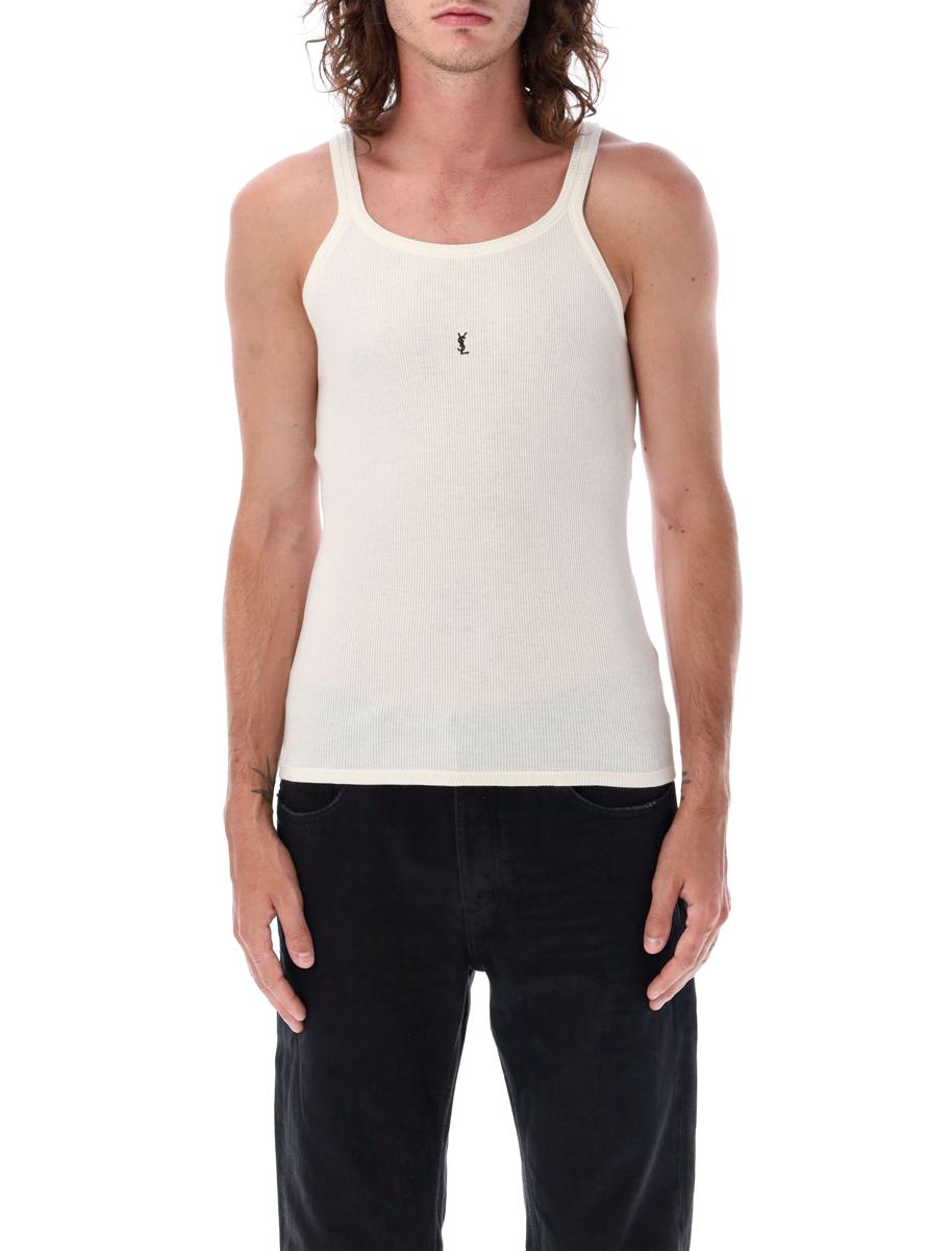 Linne med Saint Laurent-logotyp