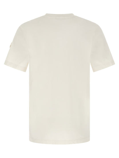 Moncler Flockad Logotyp T-shirt