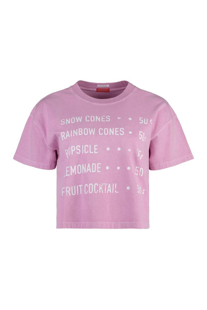 Mother The Grab bomulls-t-shirt med rund hals