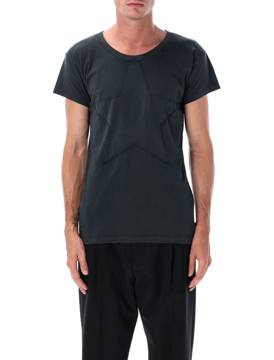 MM6 Maison Margiela T-shirt i bomull med stjärnmärke