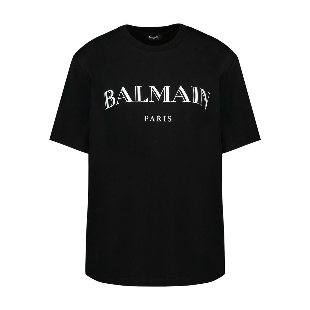 Balmain Vintage Print Regular Fit T-shirt