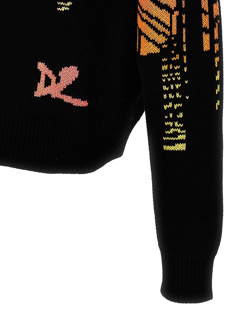 DSQUARED2 Intarsia-tröja