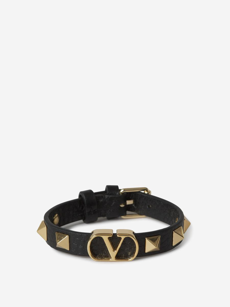Valentino Garavani Vlogo signaturläderarmband