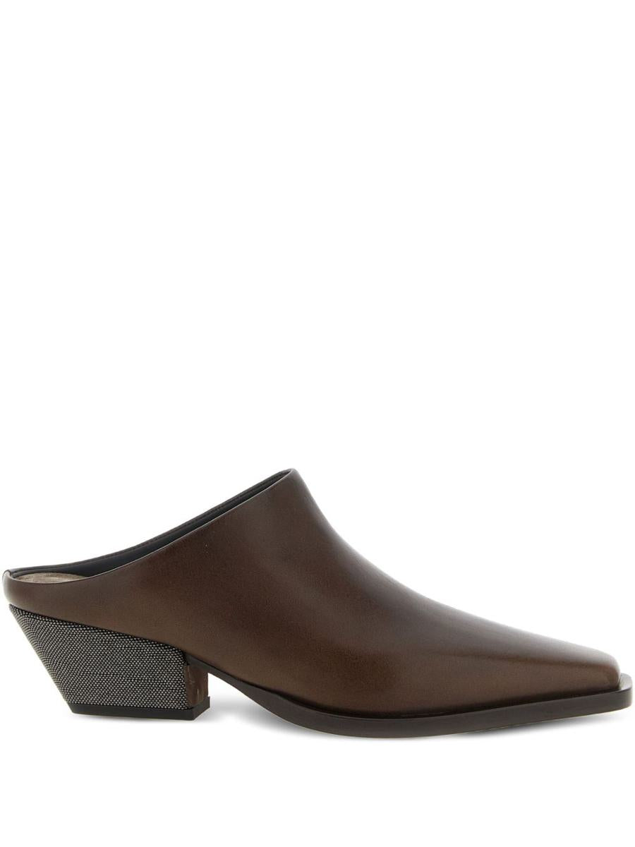 Brunello Cucinelli Sandaler Brun
