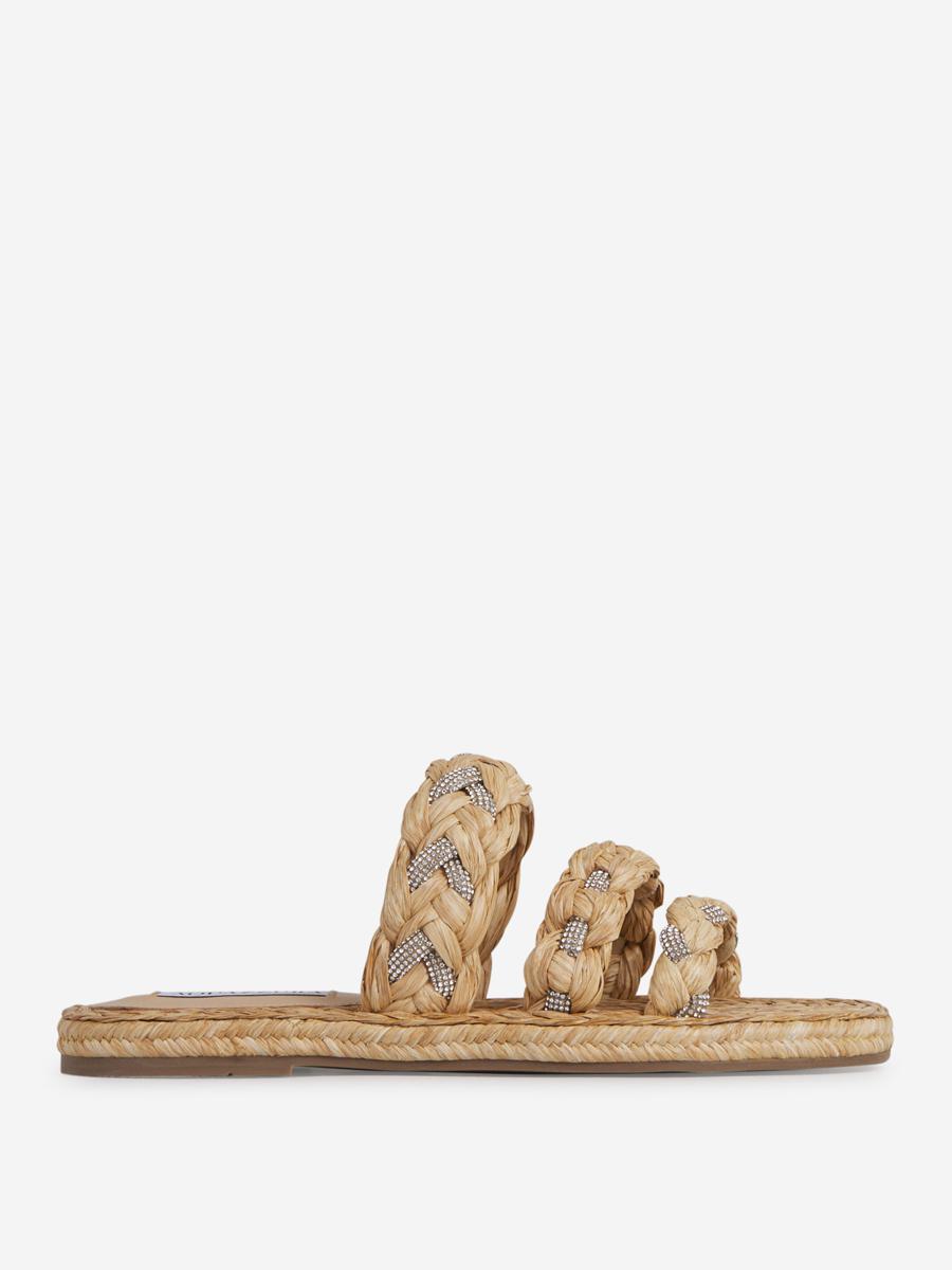 Aquazzura Raffia Coastal Sandal