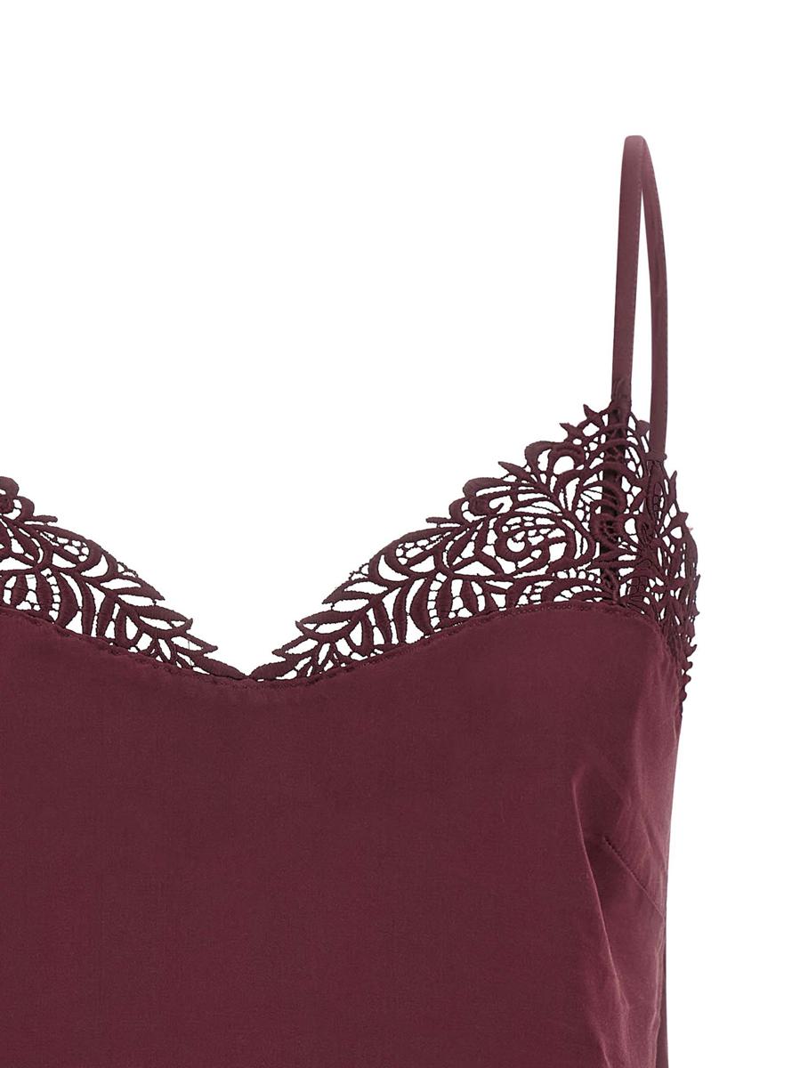 Twinset topp i satinspets