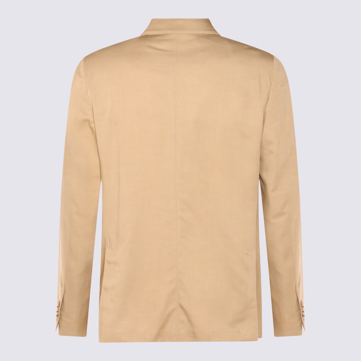 Lardini Beige Viskos Kostymer
