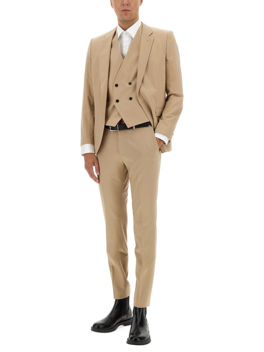 Hugo Boss Slim Fit Tredelad Kostym