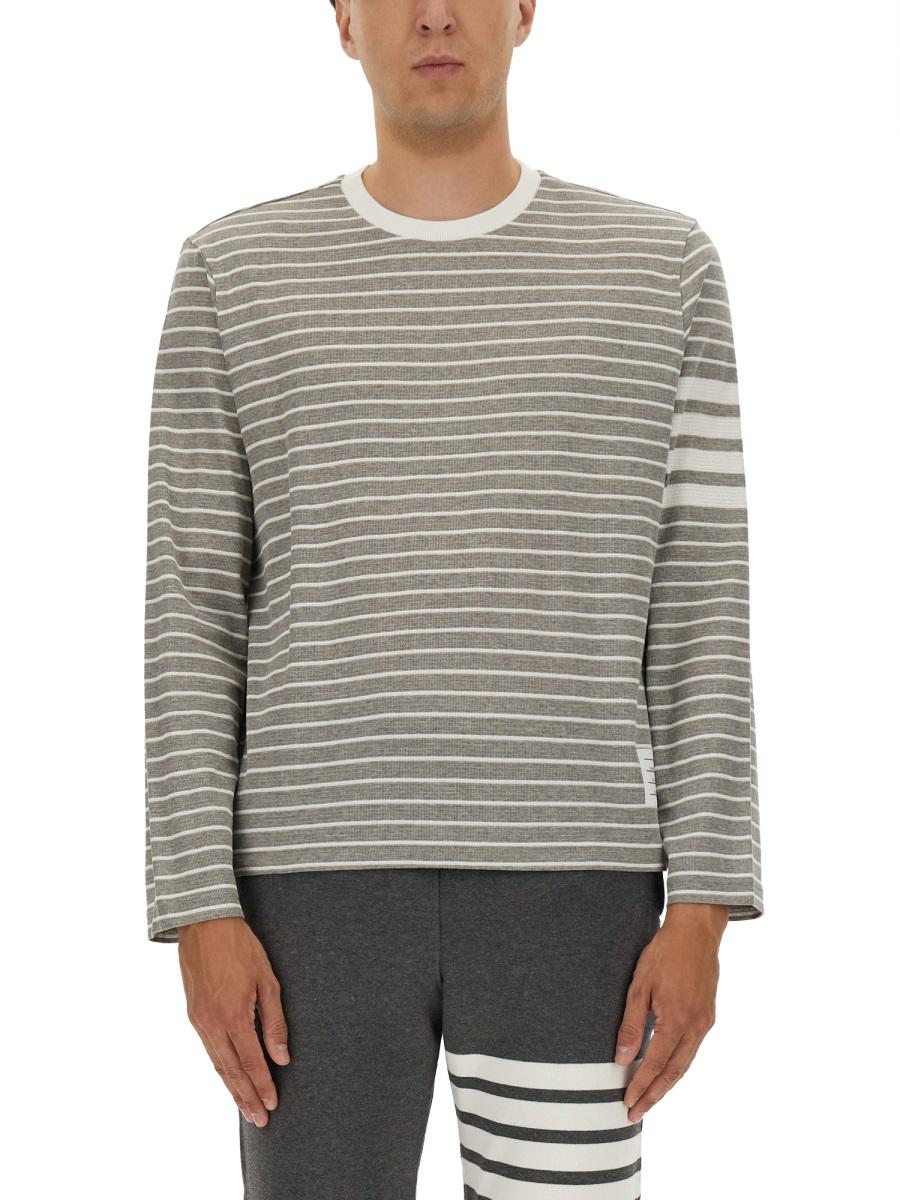 Thom Browne randig t-shirt