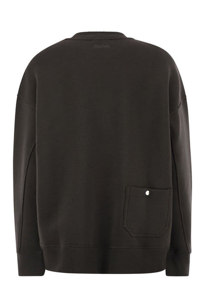 Max Mara Monza - Bomullströja med logotyp