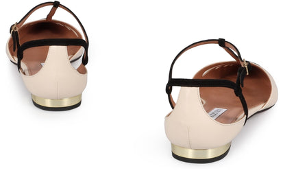 Aquazzura Camille Läderbalettskor