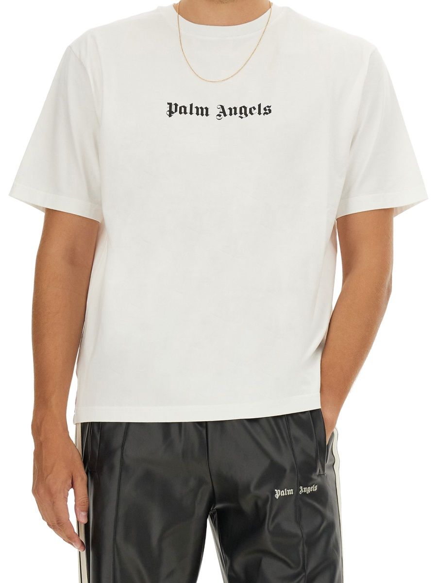Palm Angels klassisk logotyp t-shirt