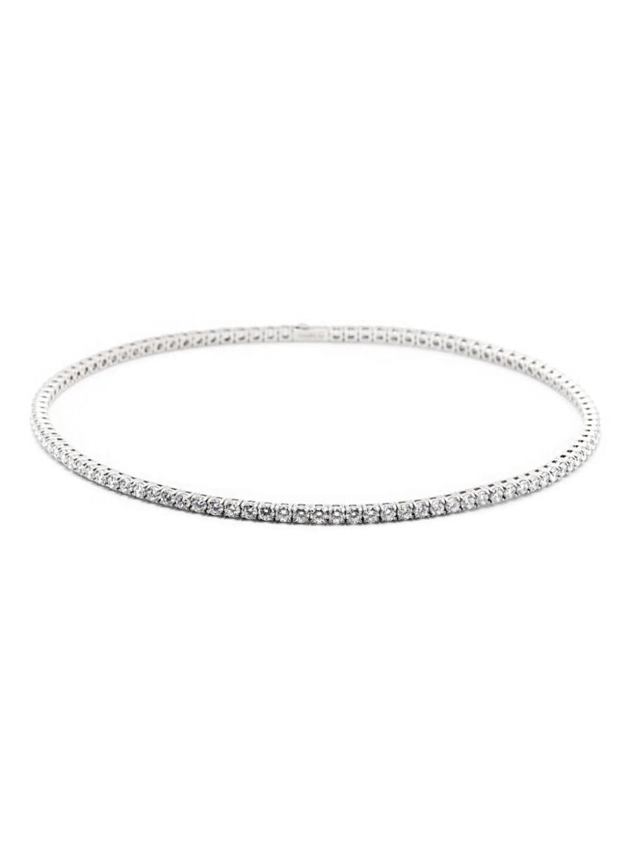 Darkai Vit Tennis S Halsband Accessoarer