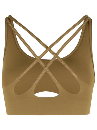 Adidas By Stella McCartney Army Polyester Mix Topp