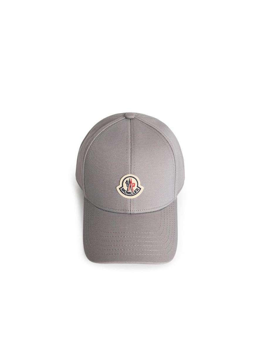 Moncler Grå Bomulls Basebollkeps