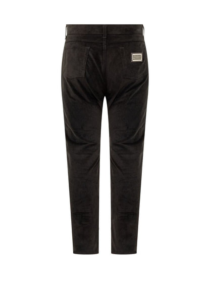 Dolce &amp; Gabbana Dolce &amp; Gabbana Herr sammetsbyxor
