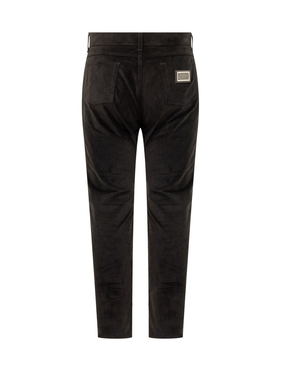 Dolce &amp; Gabbana Dolce &amp; Gabbana Herr sammetsbyxor