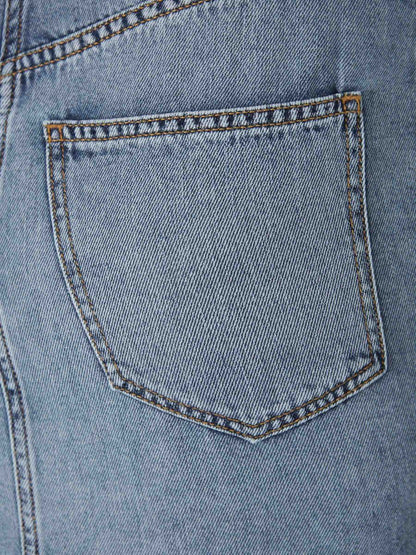 Darkpark Denim Midikjol