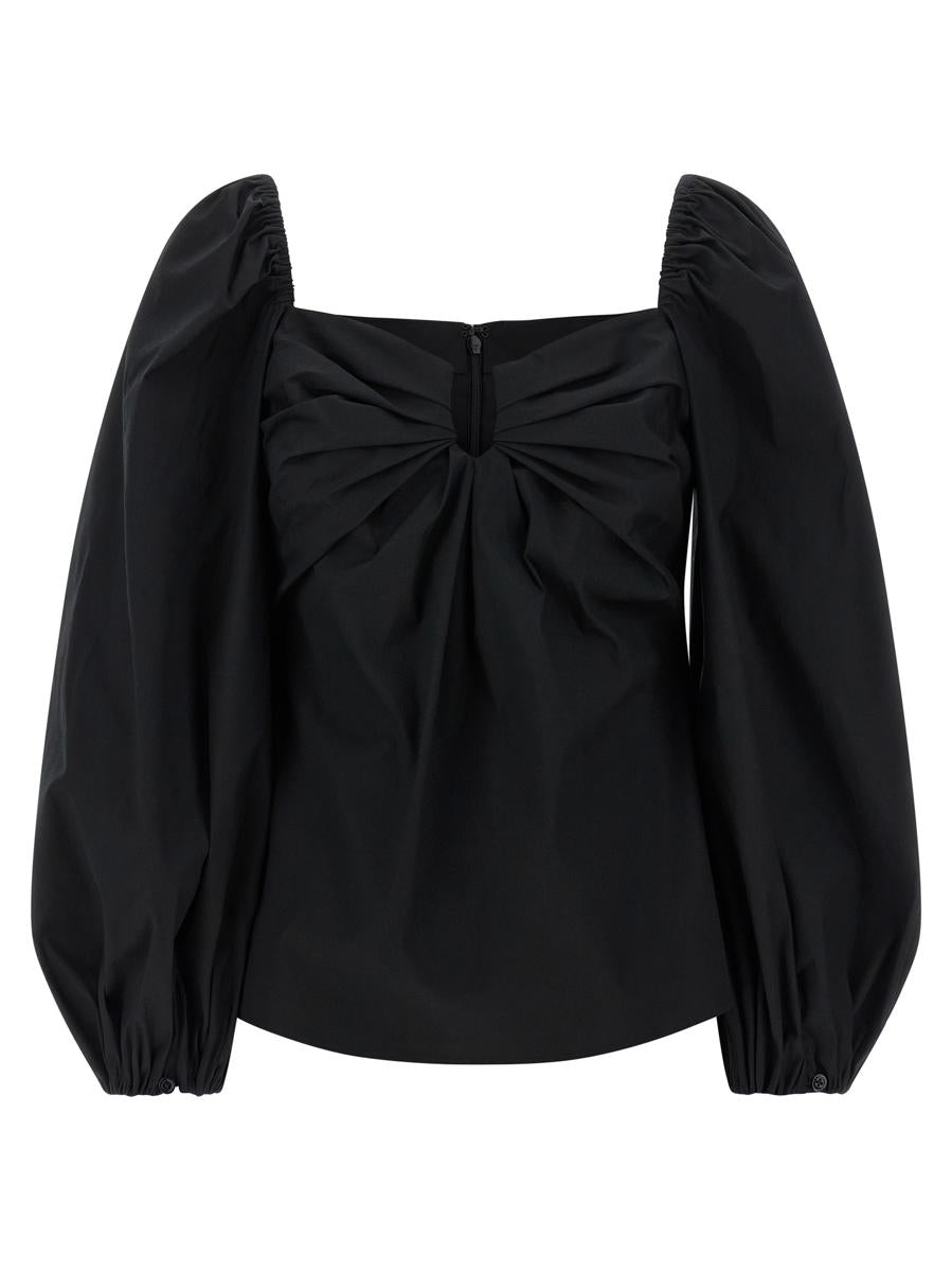 Carolina Herrera topp med puffärm