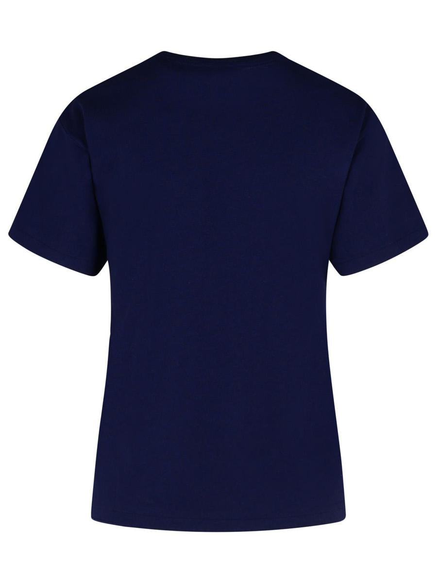 Polo Ralph Lauren Marinblå bomullst-t-shirt