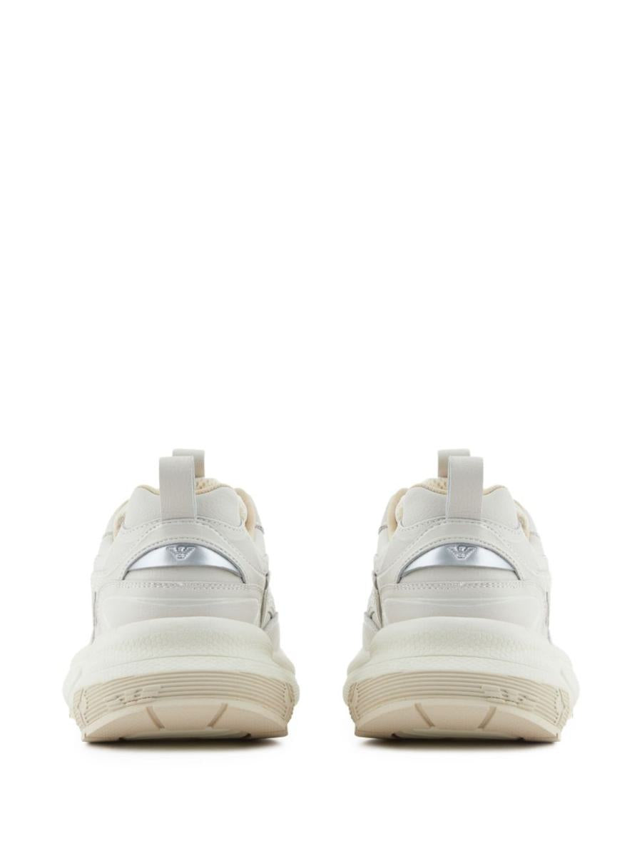 Emporio Armani Exklusiva Lädersneakers