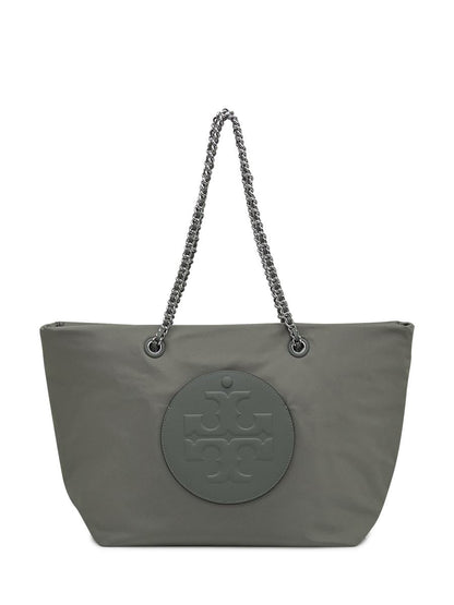 Tory Burch Grå Tory Burch Shopper Med Kedja