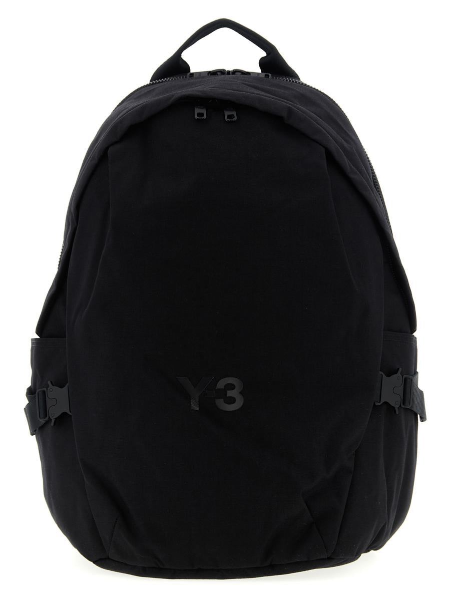 Y-3 Adidas-ryggsäck med logotyp