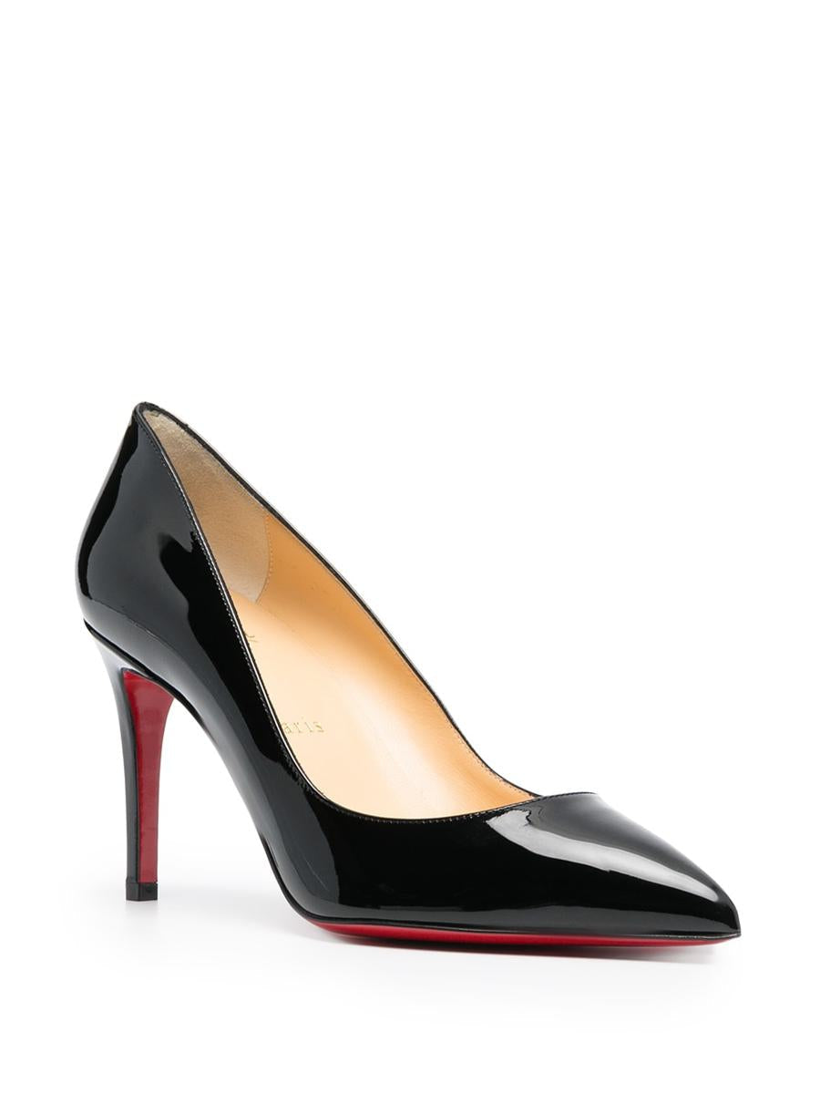 Christian Louboutin med klack svart