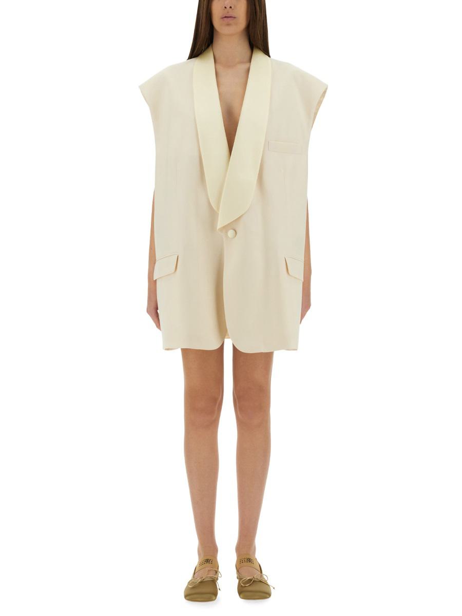 MM6 Maison Margiela Ärmlös Jacka