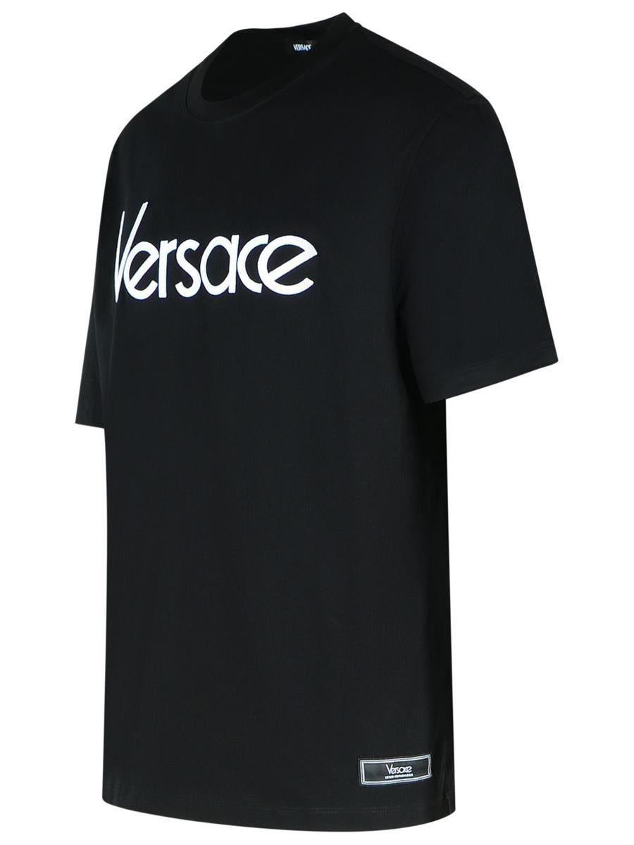 Versace svart bomulls-T-shirt