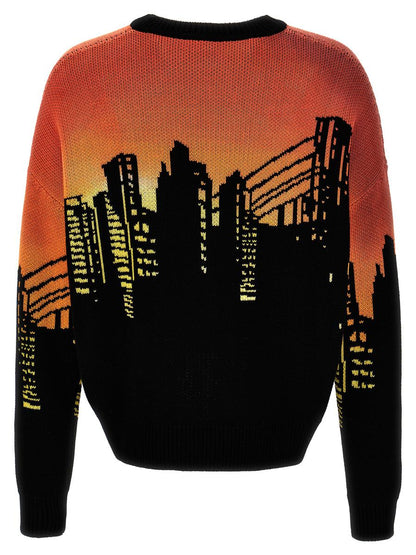 DSQUARED2 Intarsia-tröja
